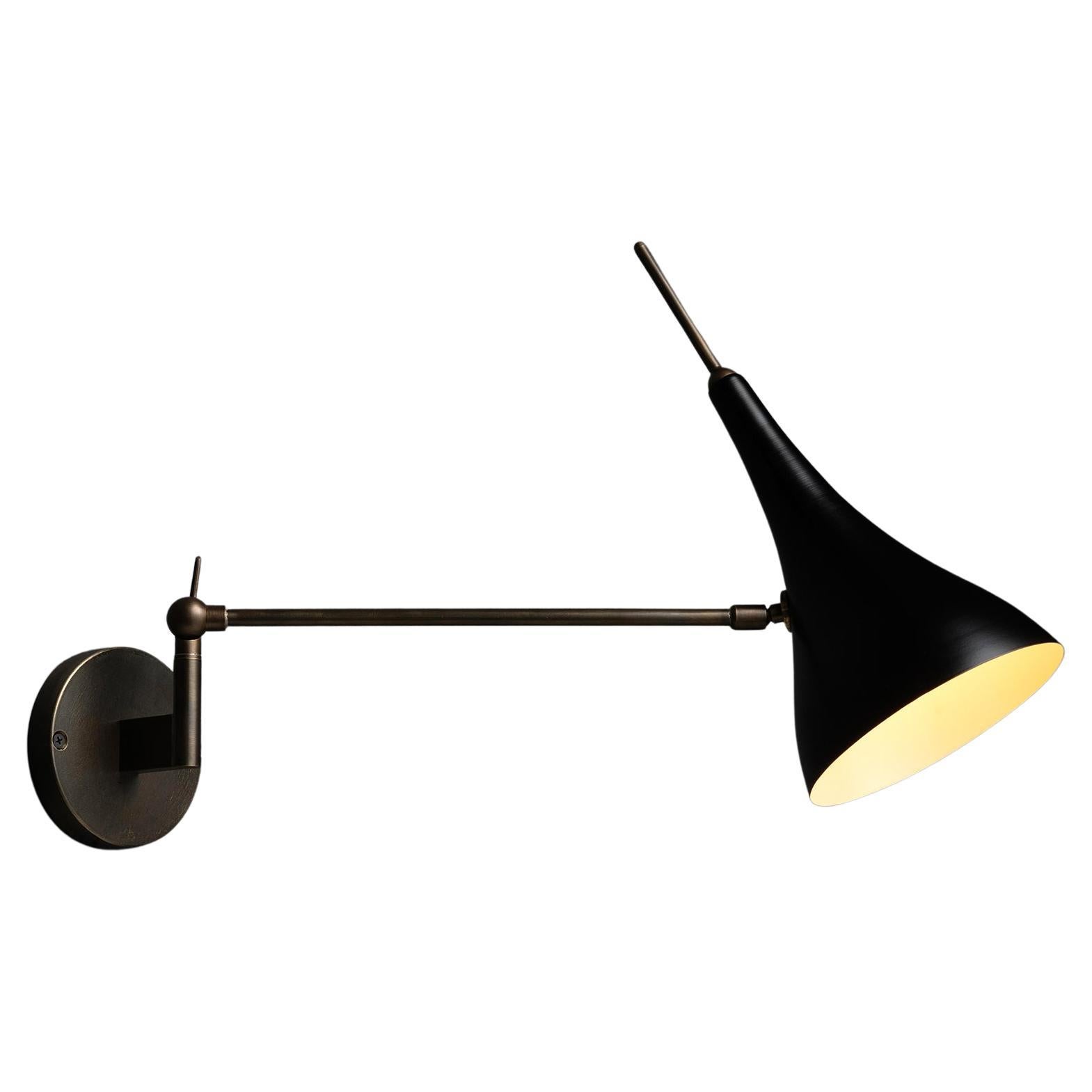 Articulating Wall Sconce, Made in Italy For Sale