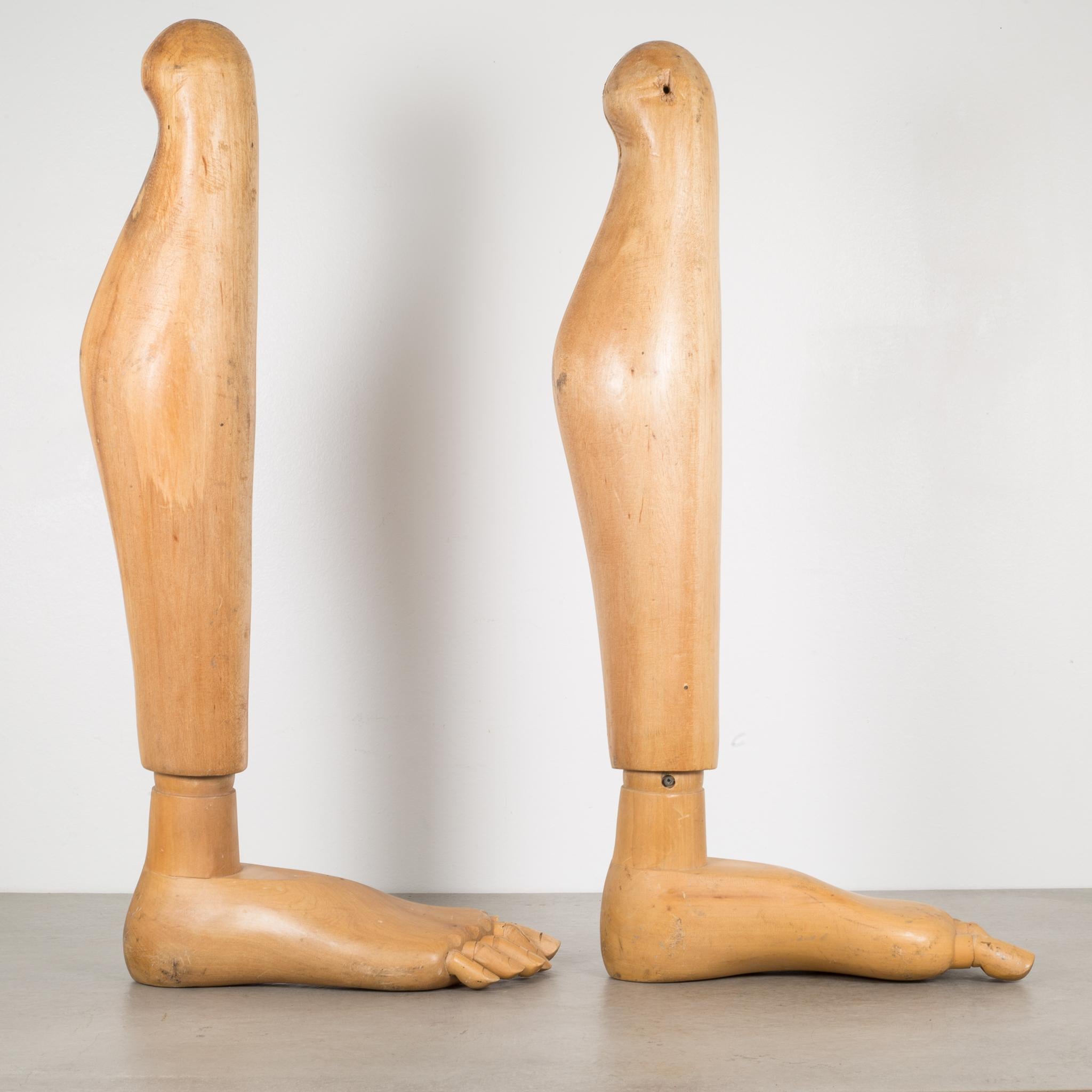 wooden foot