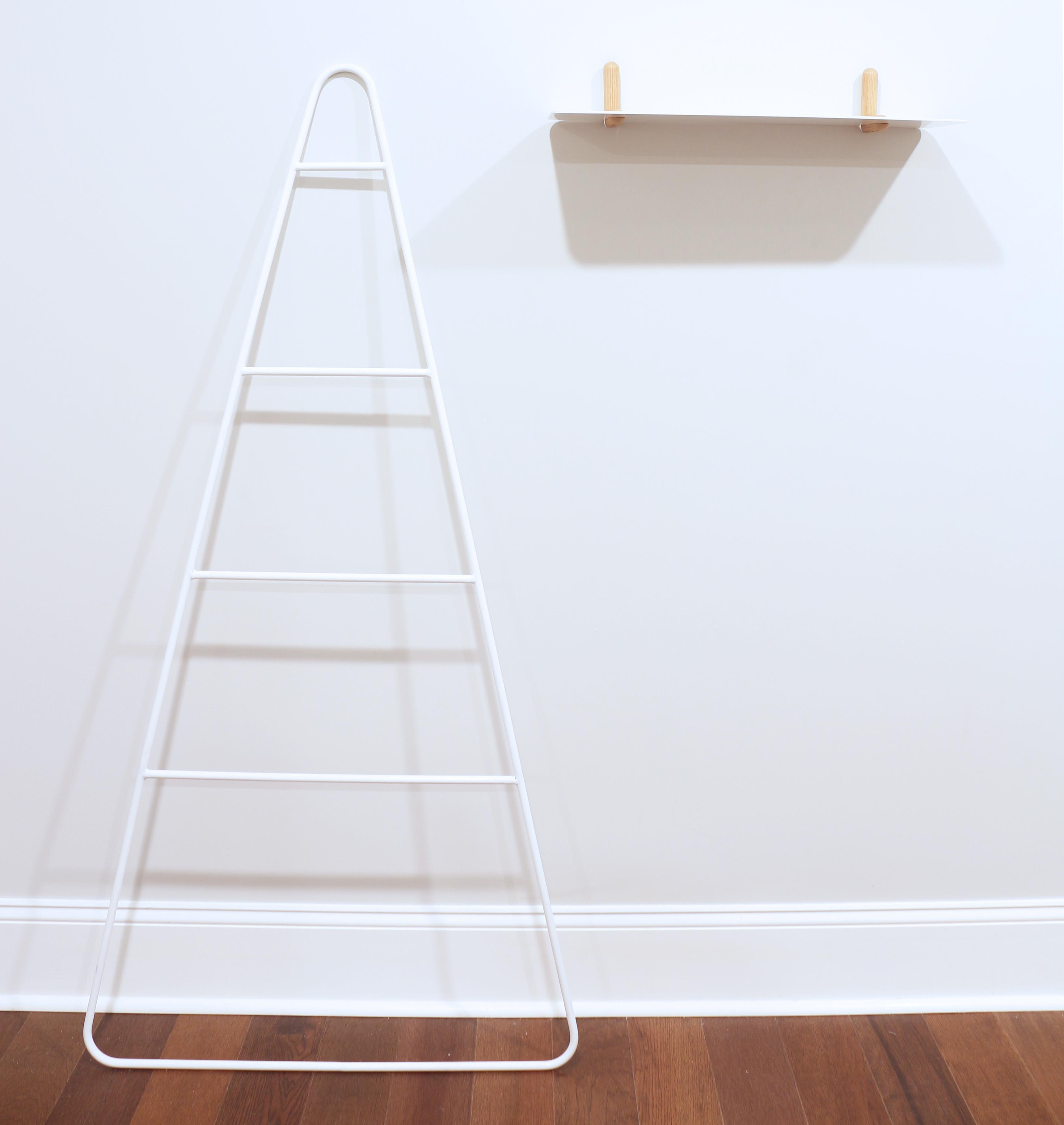 Powder-Coated Artie Ladder White For Sale