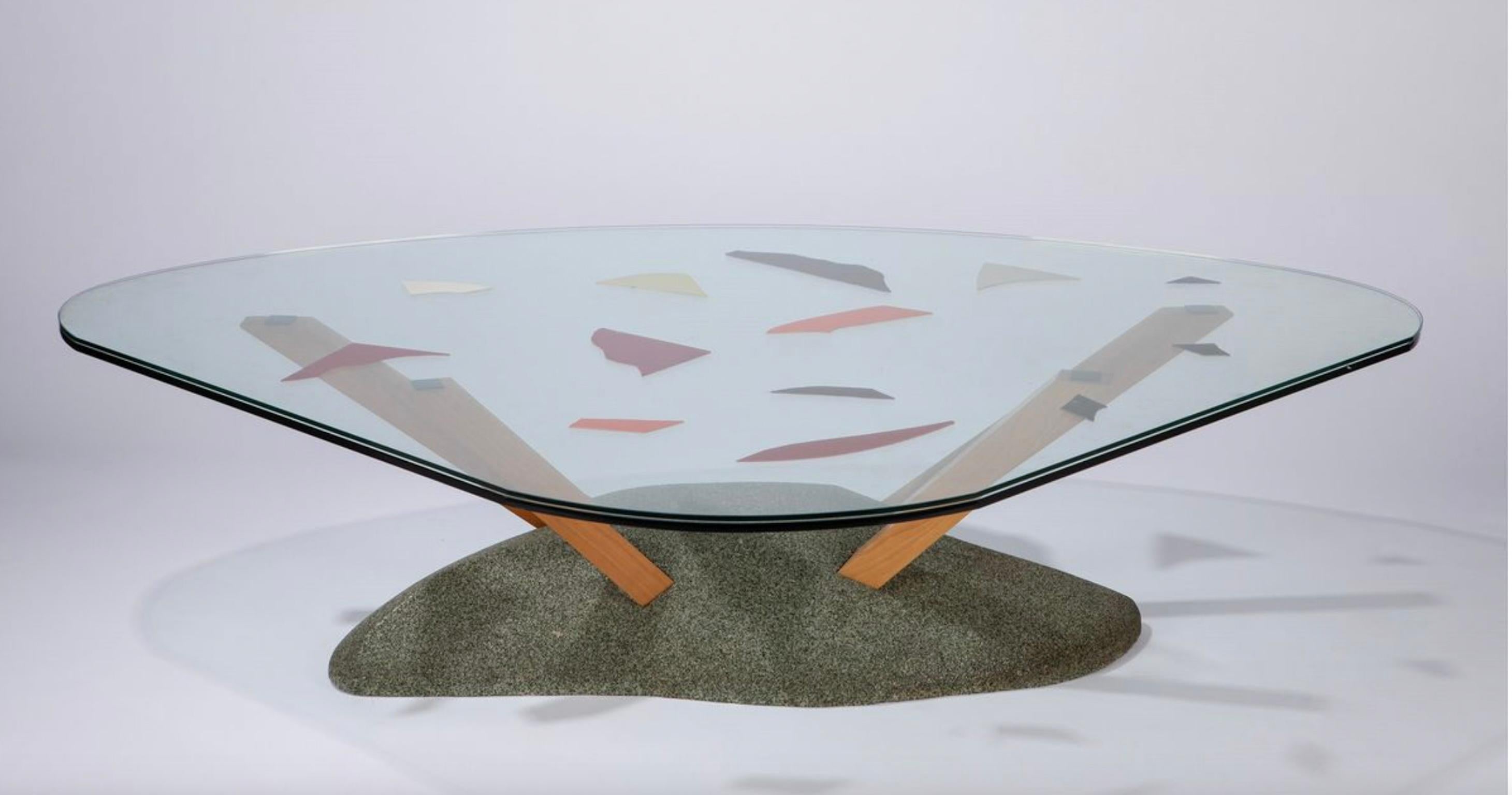 Modern Artifici Model Coffee Table by Paolo Deganello for Cassina For Sale