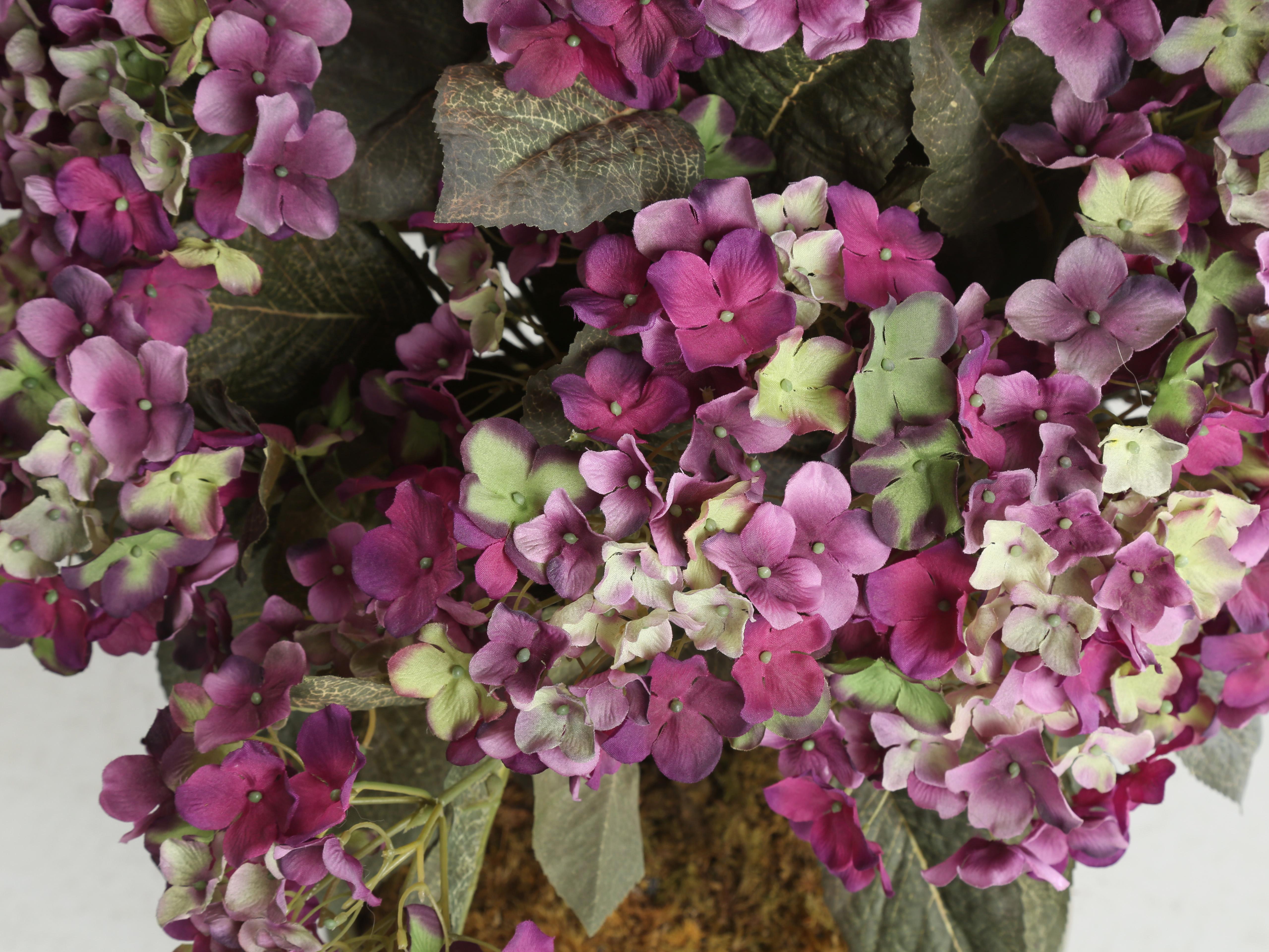 Other Artificial Floral Arrangement of Purple Hydrangea by Florita Nova of Italy For Sale