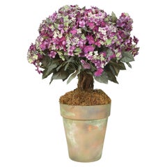 Arreglo floral artificial de Hortensias moradas por Florita Nova de Italia