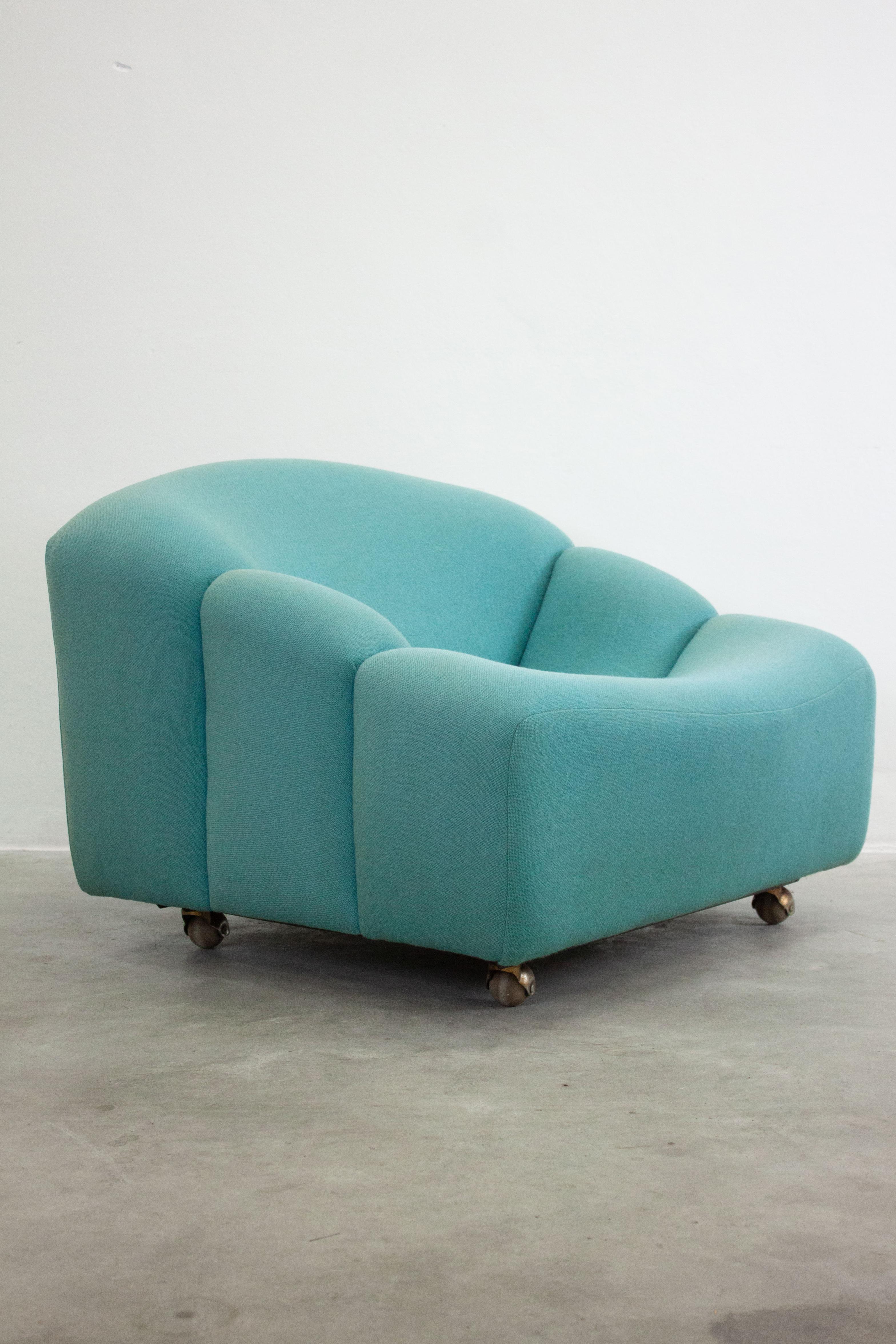 Artifort ABCD Lounge Chair by Pierre Paulin (Teal) For Sale 3