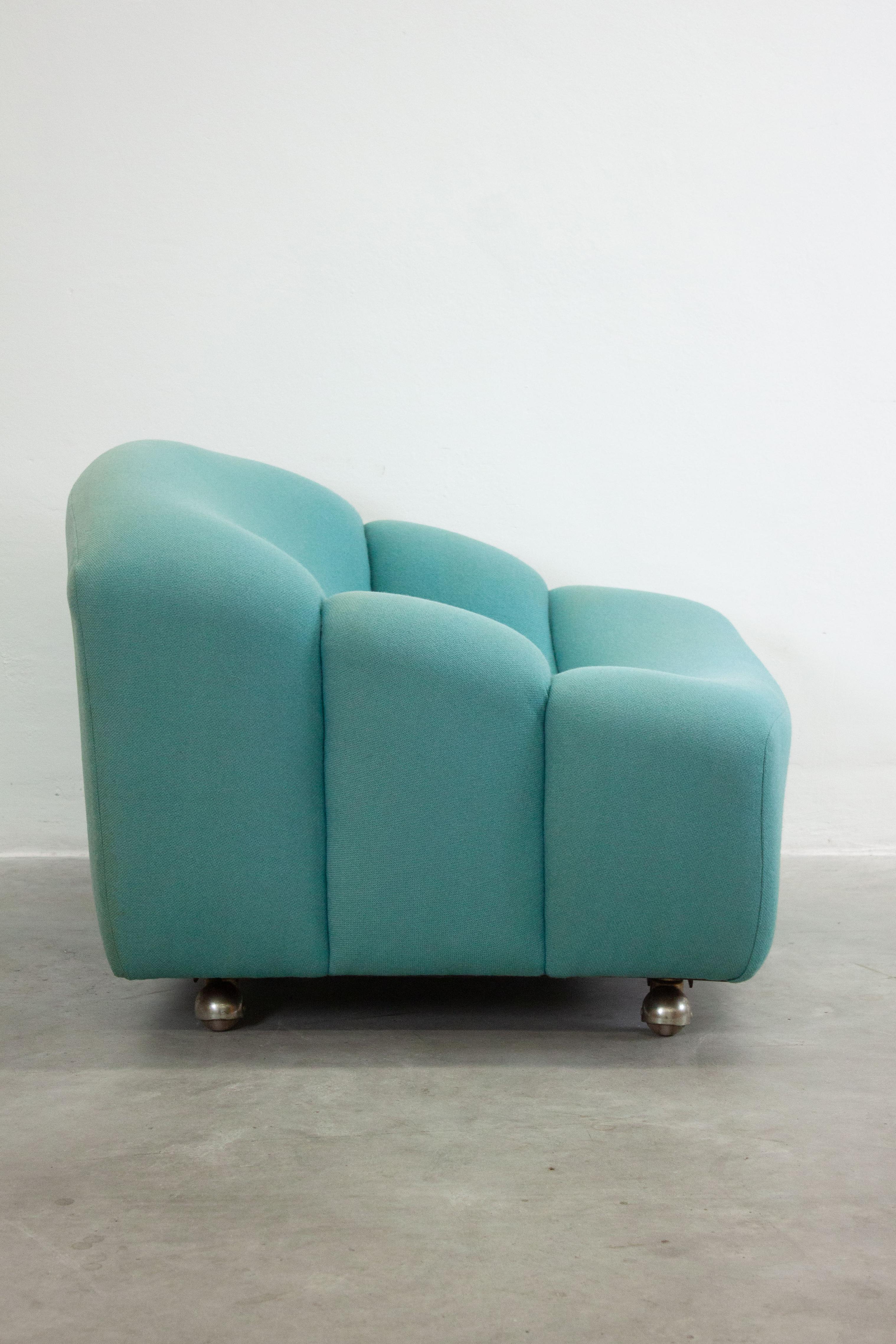 Artifort ABCD Lounge Chair by Pierre Paulin (Teal) For Sale 4
