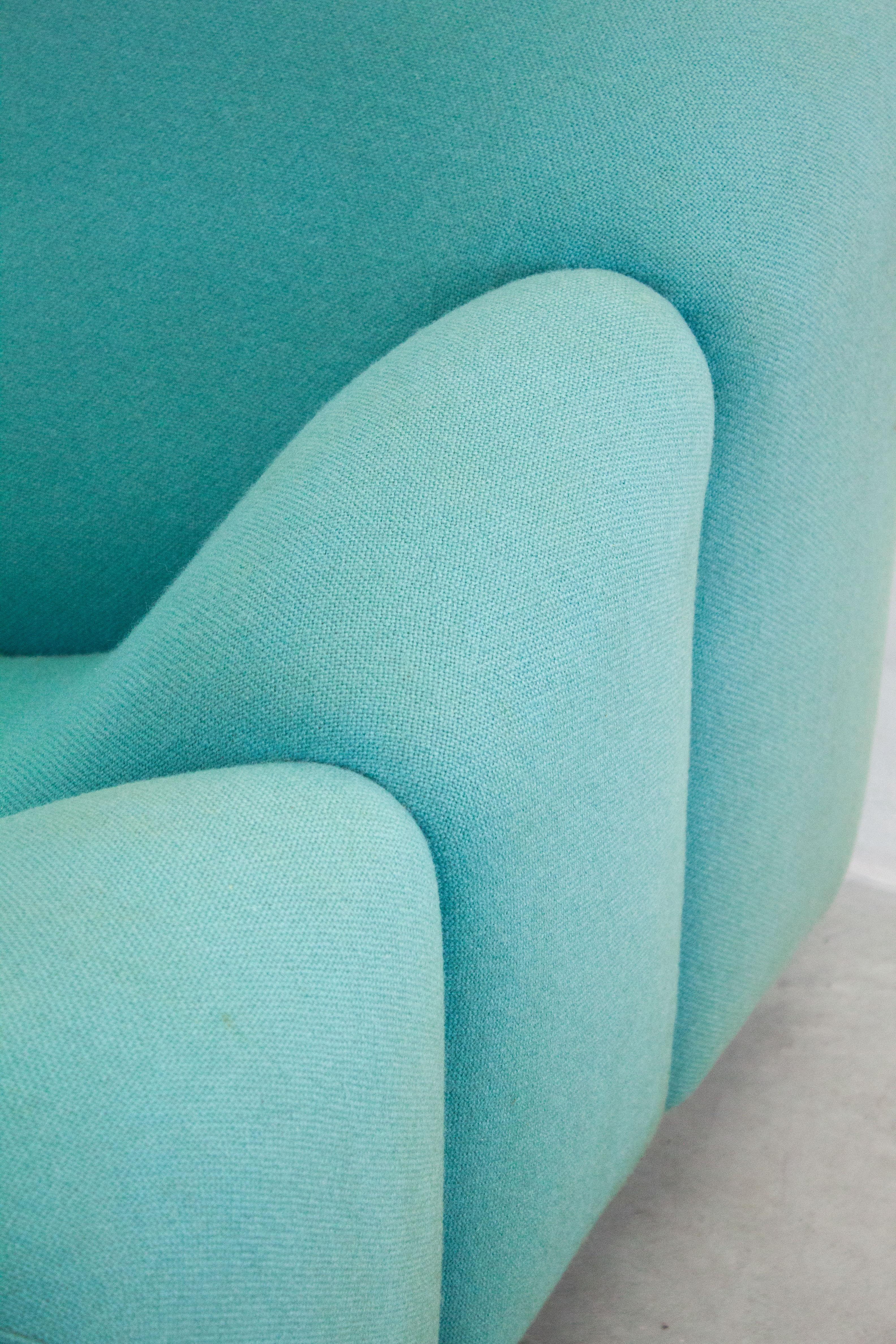 Mid-20th Century Artifort ABCD Lounge Chair by Pierre Paulin (Teal) For Sale