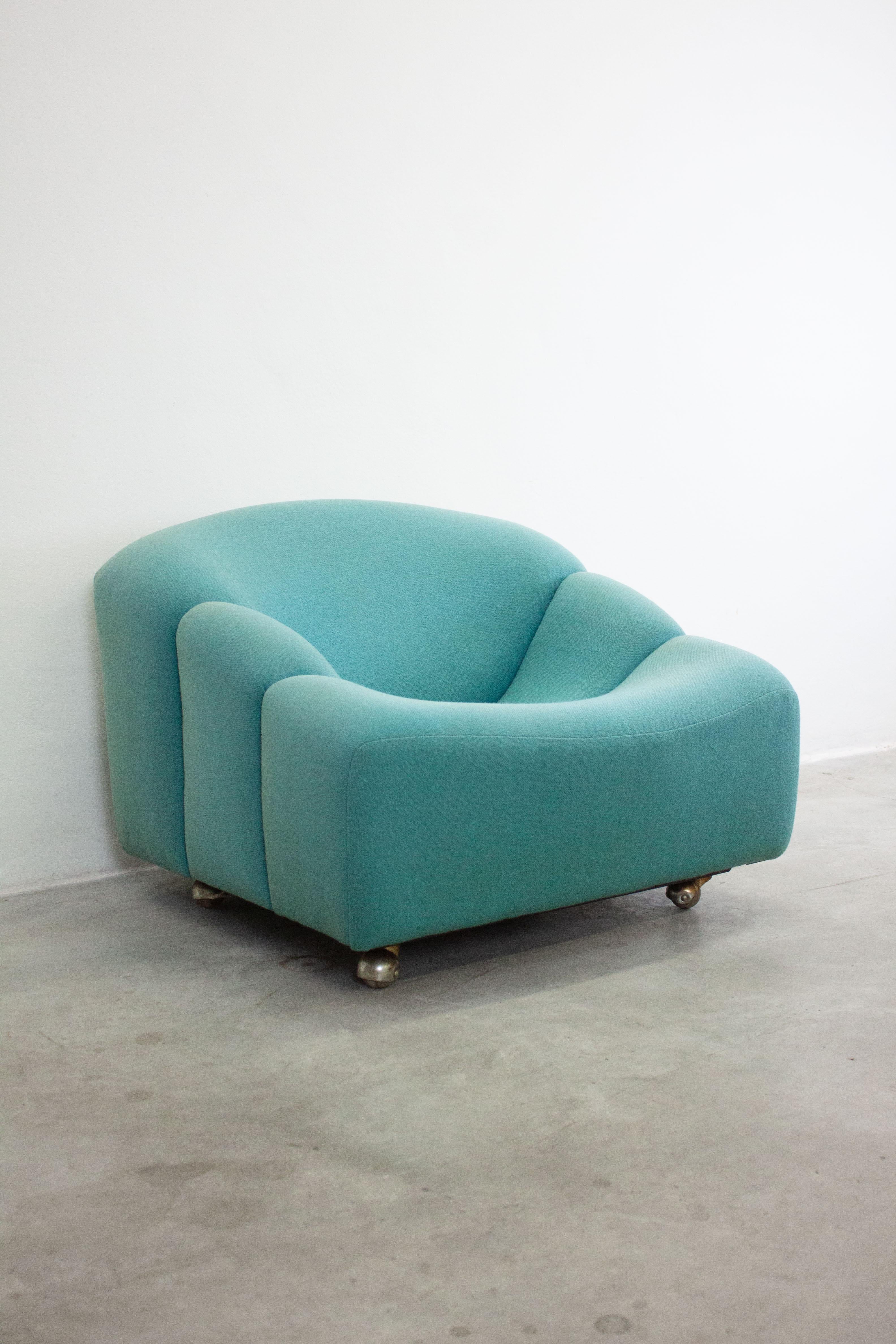 Artifort ABCD Lounge Chair by Pierre Paulin (Teal) For Sale 1