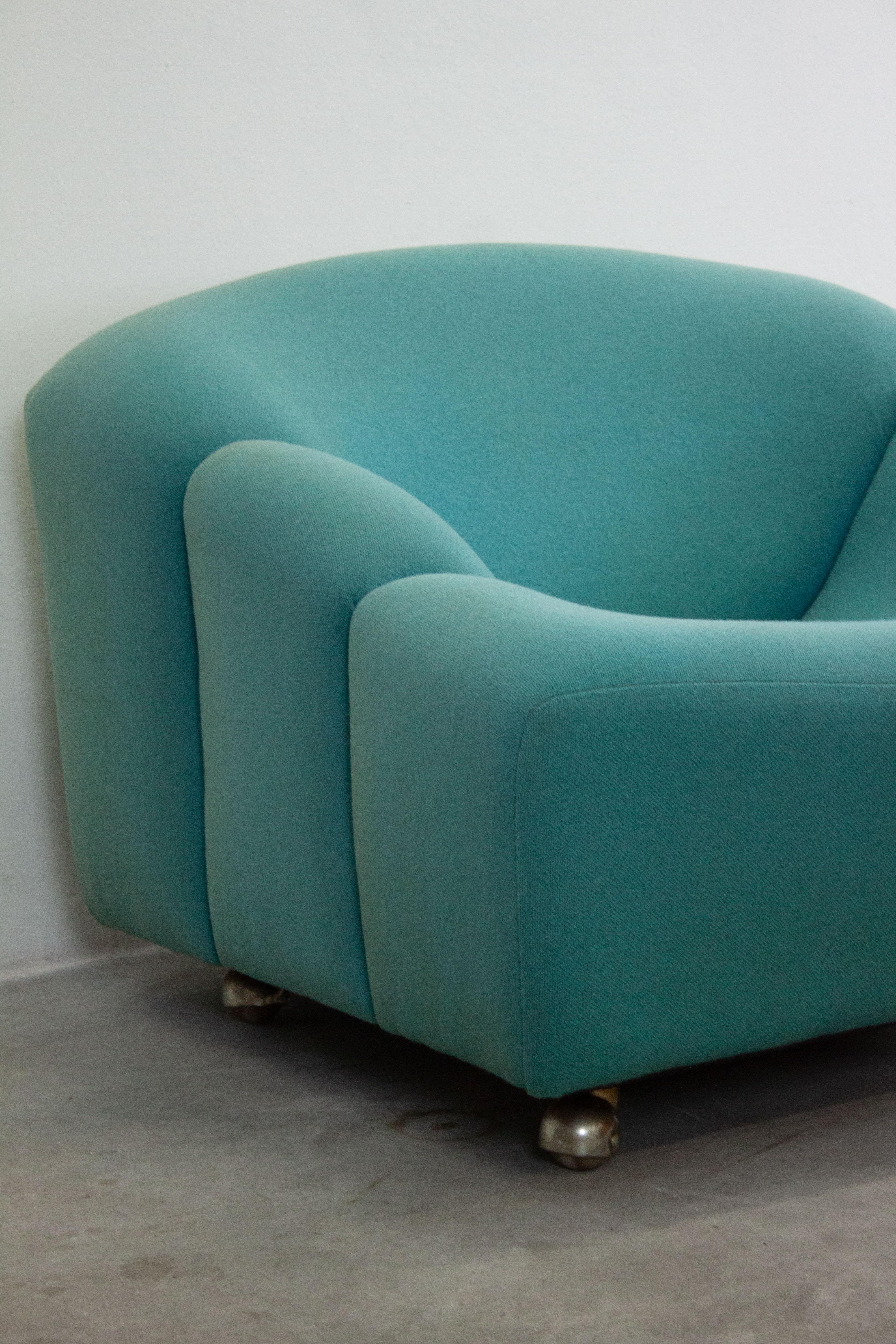 Artifort ABCD Lounge Chair by Pierre Paulin (Teal) For Sale 2