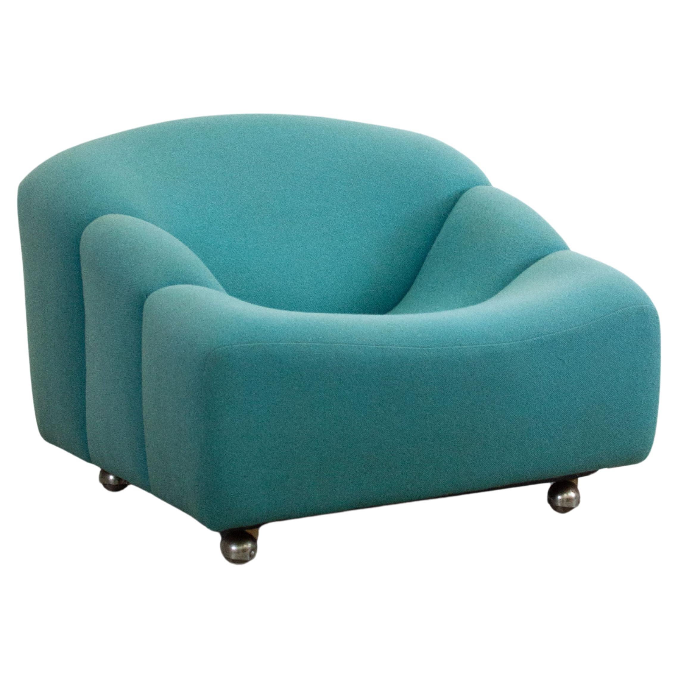 Artifort ABCD Lounge Chair by Pierre Paulin (Teal) For Sale