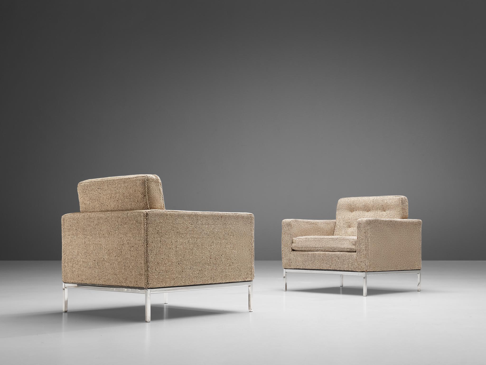 Artifort, lounge chair model '905', metal, fabric upholstery, the Netherlands, design 1964

The Artifort '905' armchair was designed by the company in 1964. Although the design was created in the sixties, thanks to its very modest and clean look, it