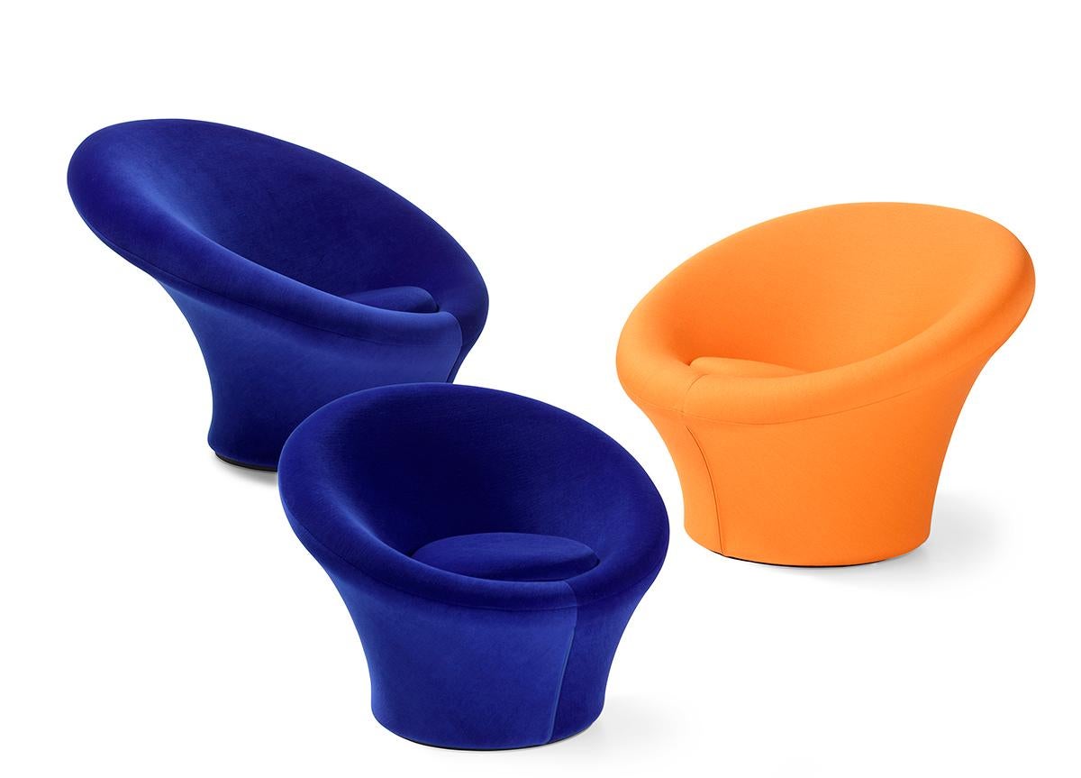 XXIe siècle et contemporain Fauteuil Artifort « Big Mushroom » en bleu de Pierre Paulin en vente