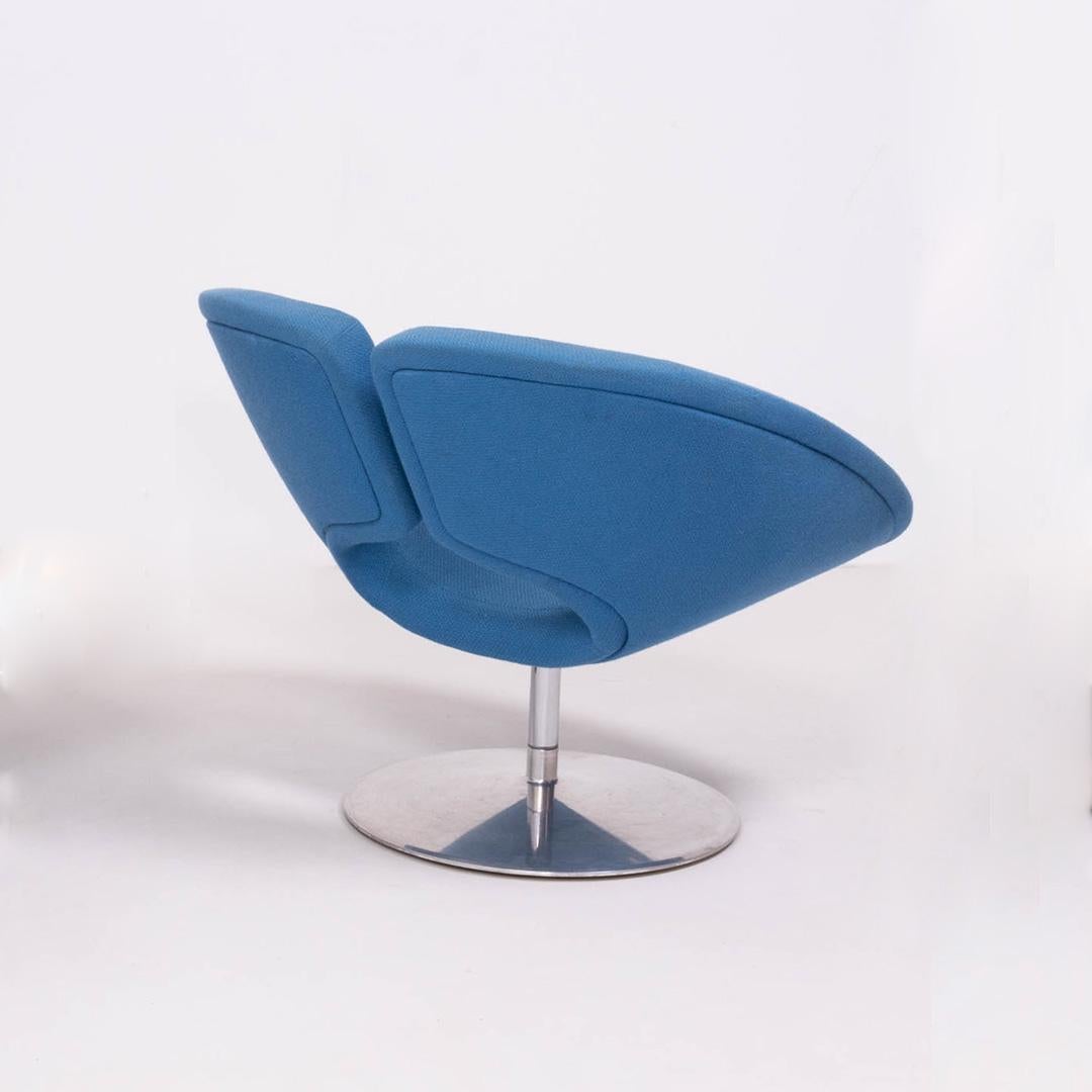 Dutch Artifort by Patrick Norguet Apollo Blue Armchair For Sale