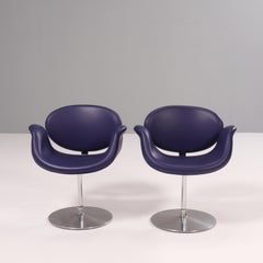 Artifort by Pierre Paulin Lila Little Tulip Swivel Chairs, 2er-Set