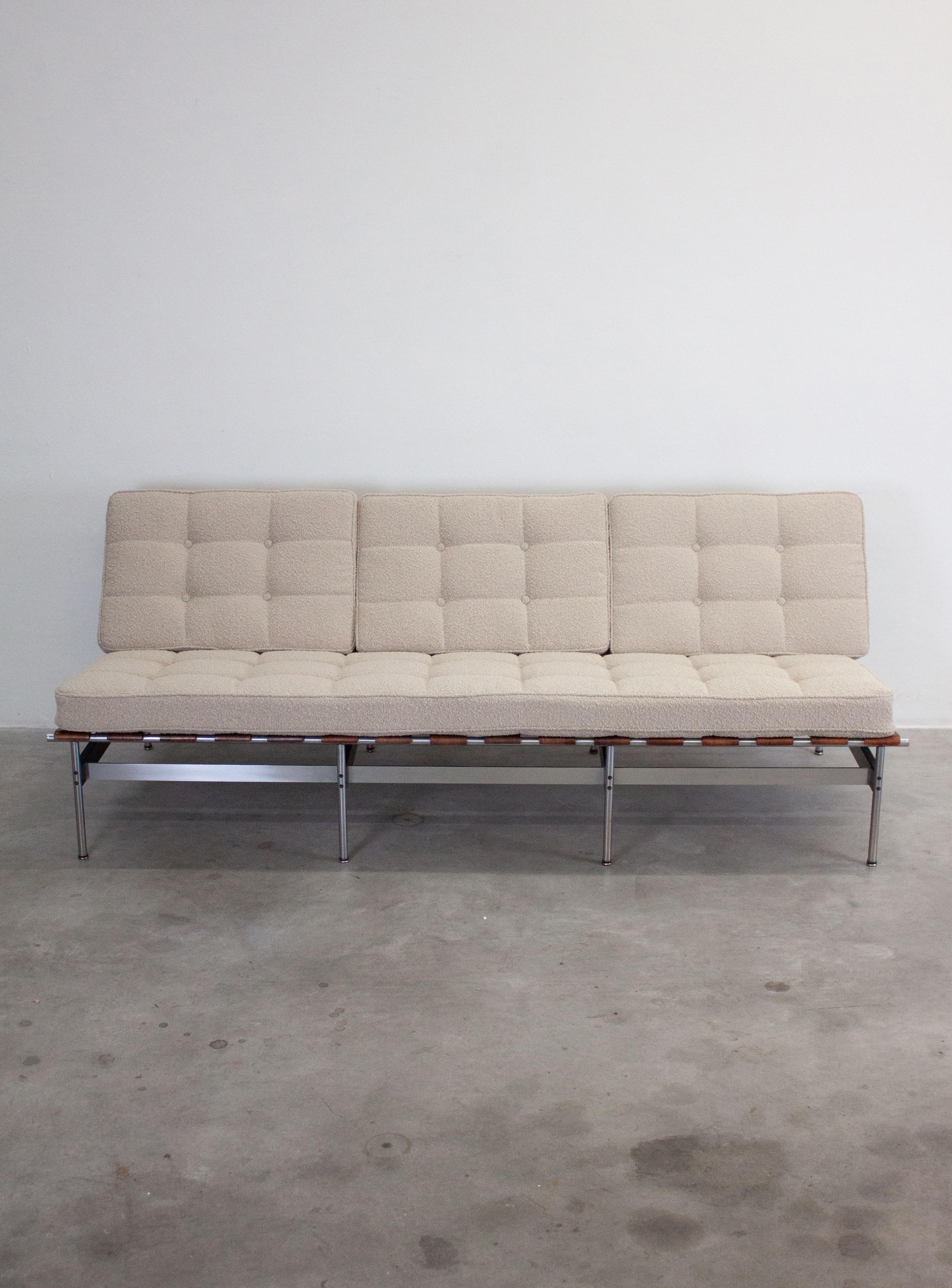 Mid-Century Modern Artifort C416/3 Sofa by Kho Liang Ie (Bouclé)