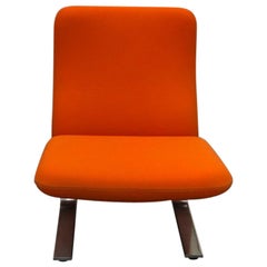 Artifort Classic Orange Low Back Concorde Chair by Pierre Paulin