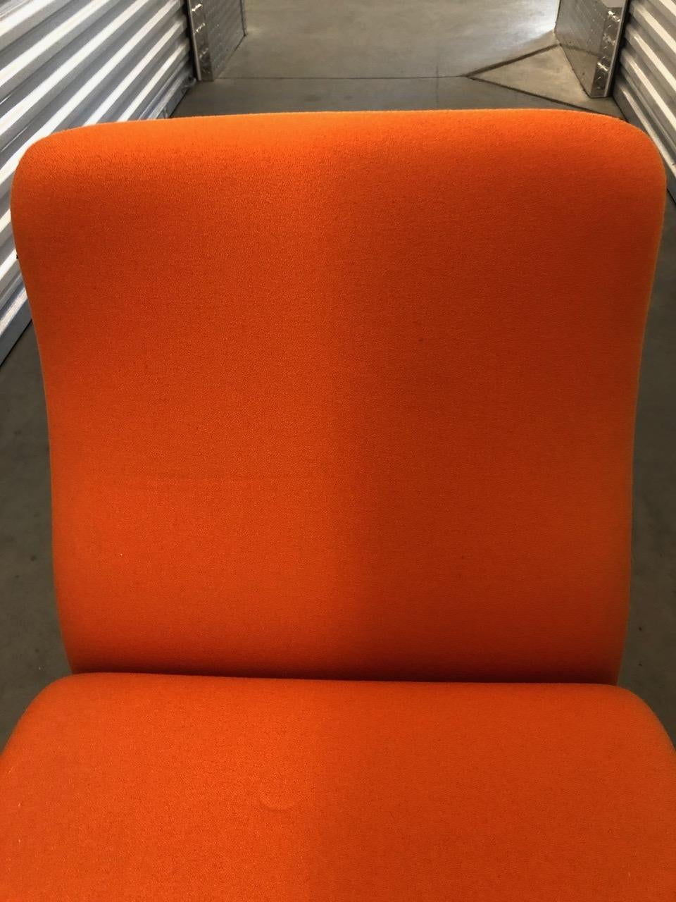 Artifort Classic Orange Low Back Concorde Chair by Pierre Paulin 3
