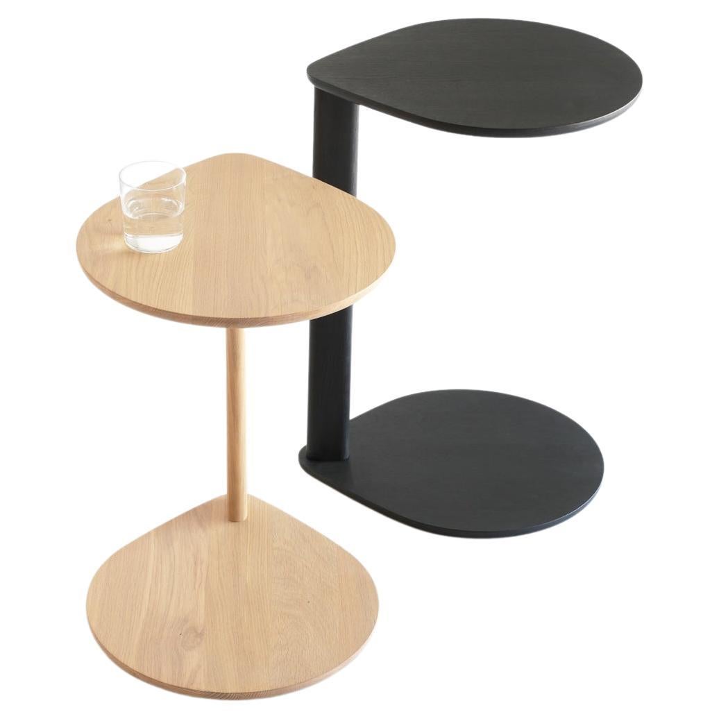 Artifort Compass Set of Four Solid Oak Tables Designed by Mike & Maaike  For Sale