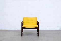 Artifort Cube Lounge Chair avec cadre en bois