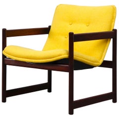 Artifort Cube Lounge Chair mit Holzrahmen