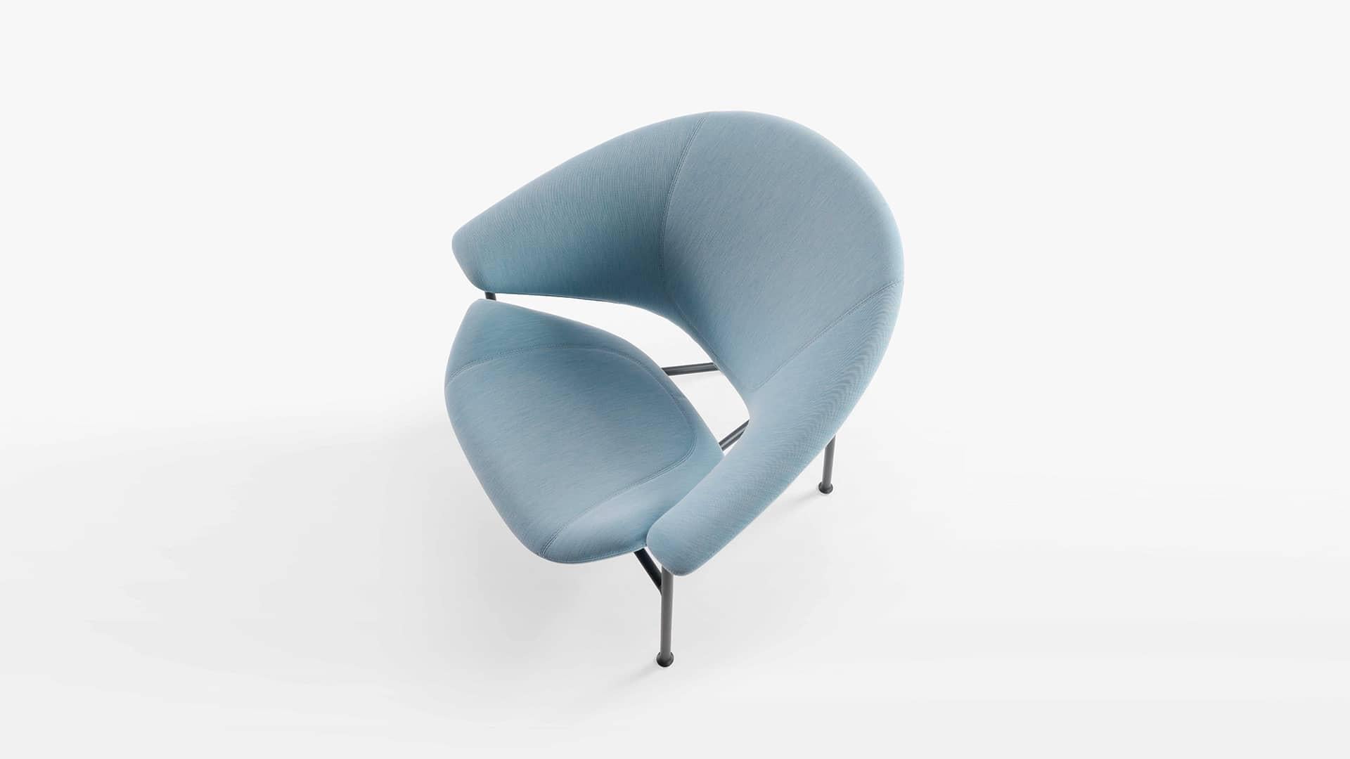 Customizable Artifort Glider Lounge Chair Designed by Luca Nichetto In New Condition For Sale In New York, NY