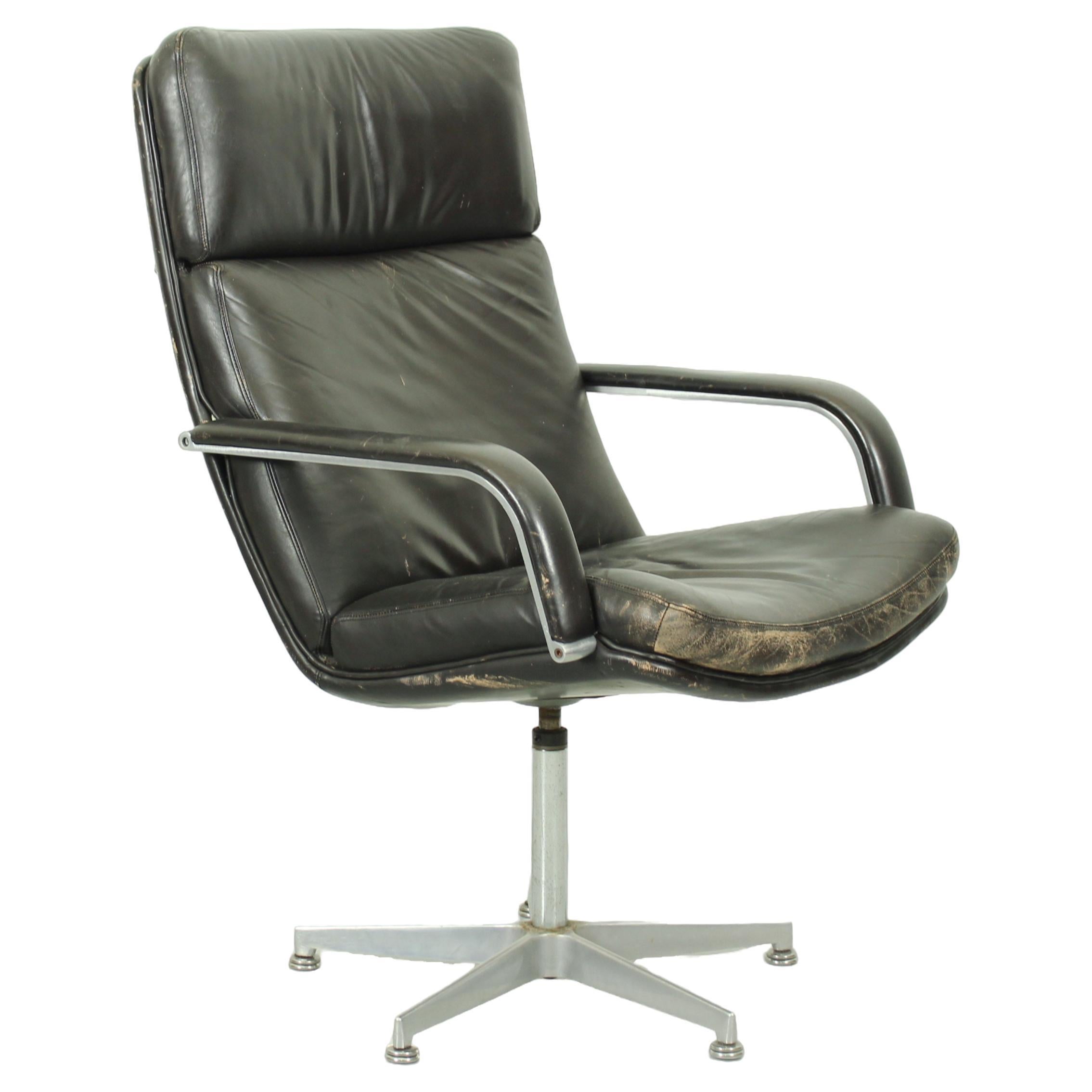 Artifort executive desk chair by Geoffrey Harcourt, 1970s For Sale
