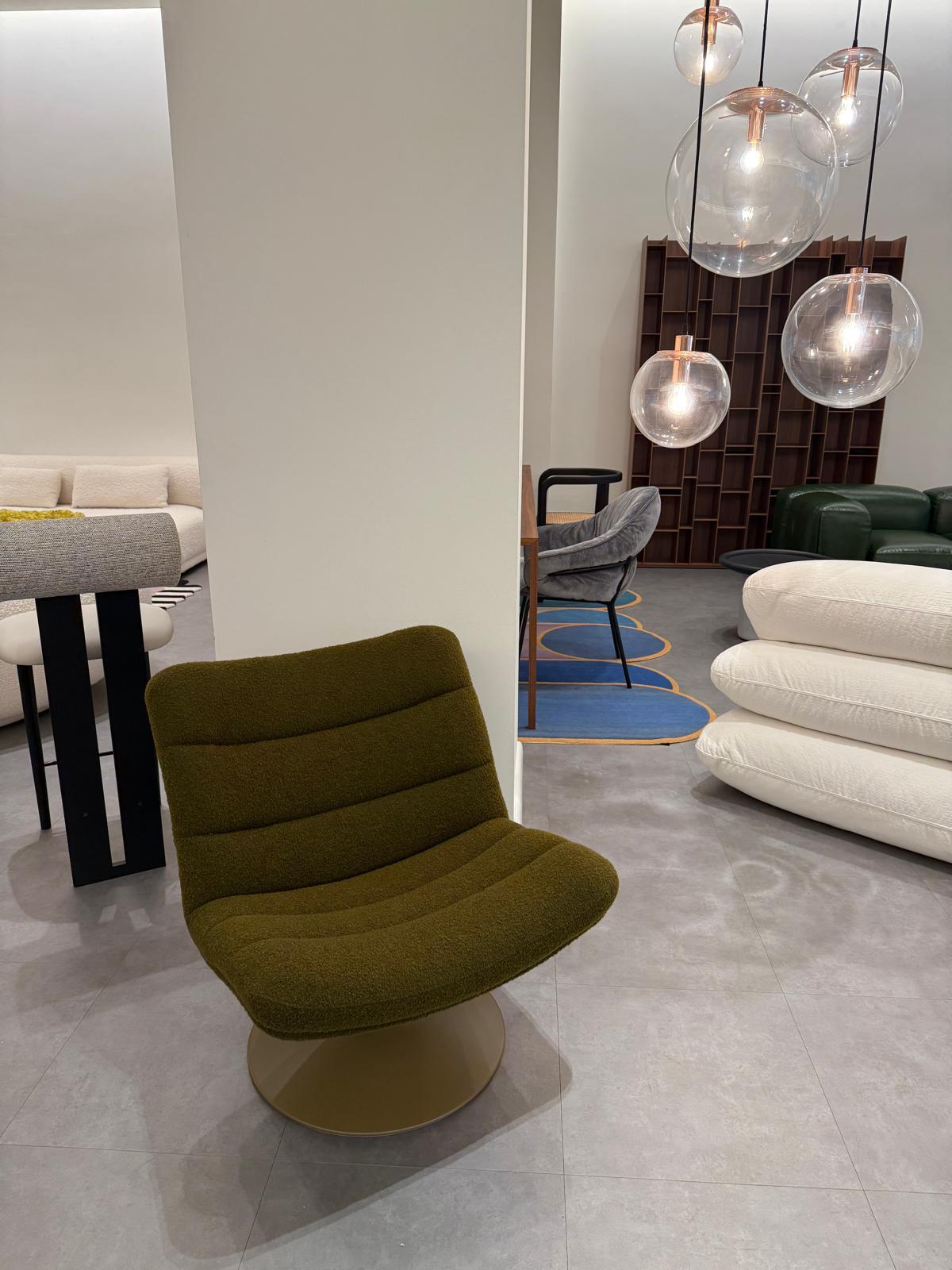 Silla de salón Artifort F 506 de Geoffrey D. Harcourt RDI en STOCK Holandés en venta
