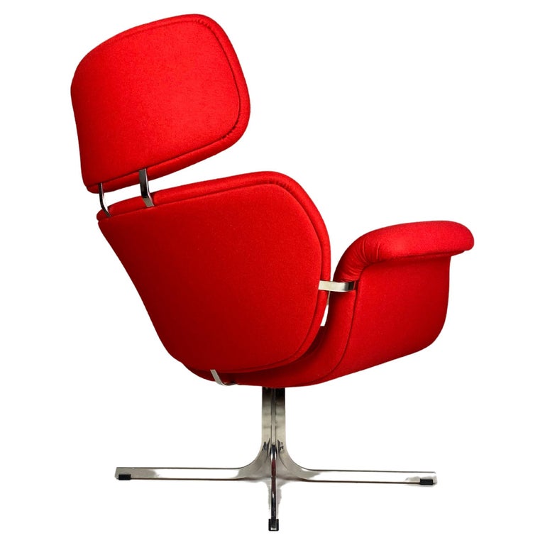 Artifort F545 Big Tulip Chair by Pierre Paulin in Original Kvadrat  Upholstery For Sale at 1stDibs