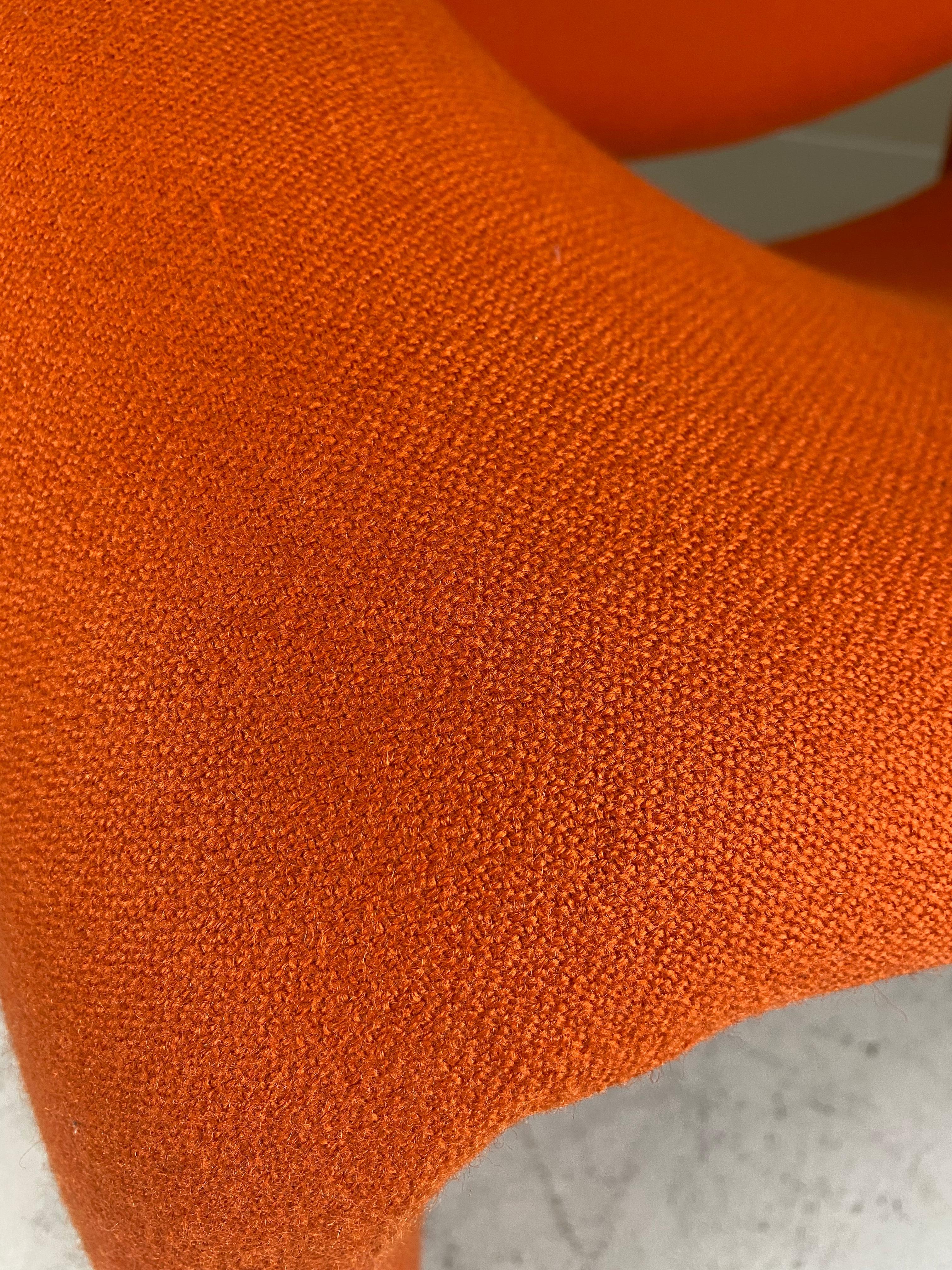 Néerlandais Fauteuil Artifort F598 Groovy de Pierre Paulin, chaise M-Chair, mi-siècle moderne