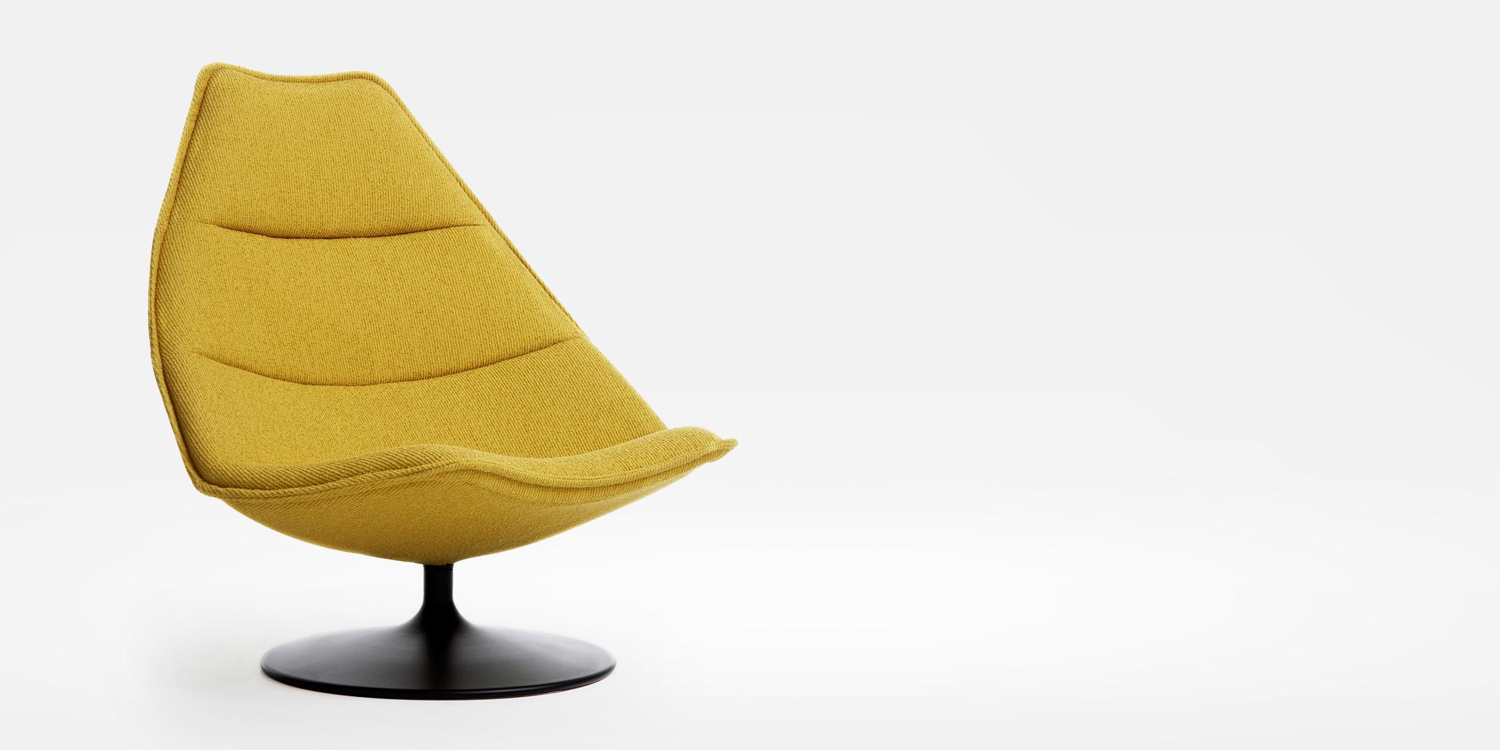 Modern Customizable Artifort F585 High Chair  by Geoffrey D. Harcourt RDI For Sale