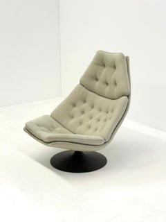 Artifort F588 lounge chair with ottoman by Geoffrey Harcourt