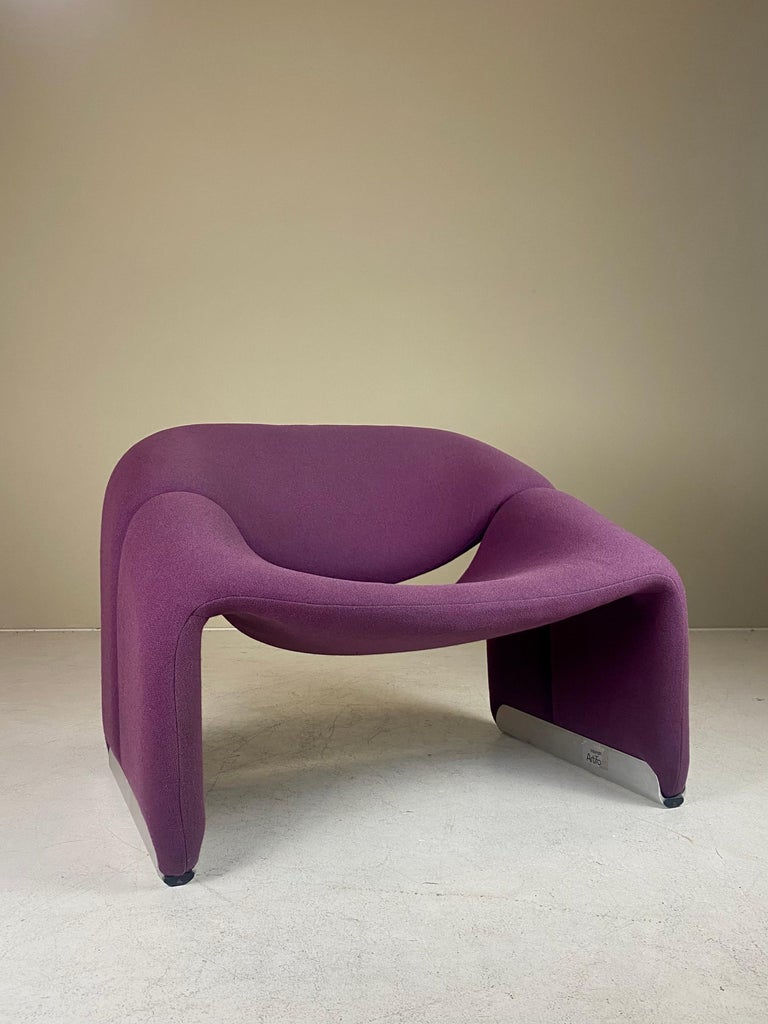 Space Age Artifort F598 Groovy Armchair by Pierre Paulin, M-Chair For Sale