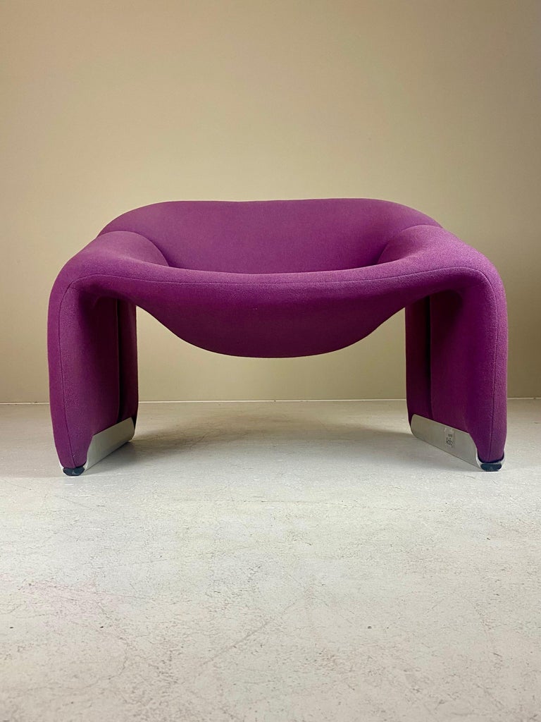 Artifort F598 Groovy Armchair by Pierre Paulin, M-Chair In Good Condition For Sale In CULEMBORG, GE