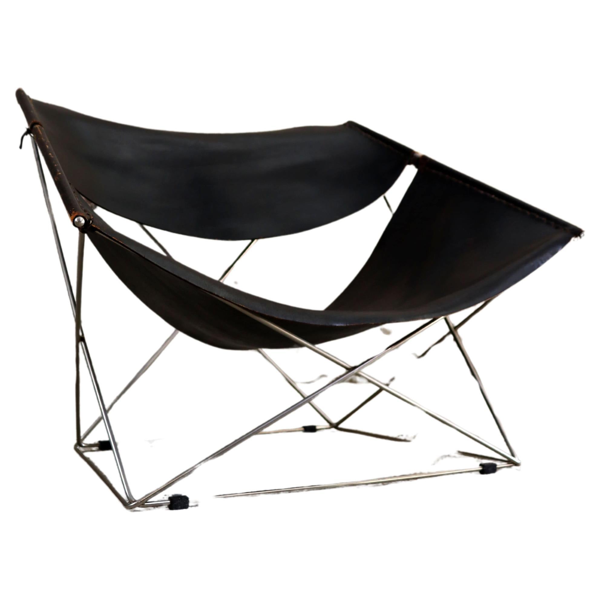 Artifort – F675 Lounge Chair – Black – Pierre Paulin – Netherlands – 1963