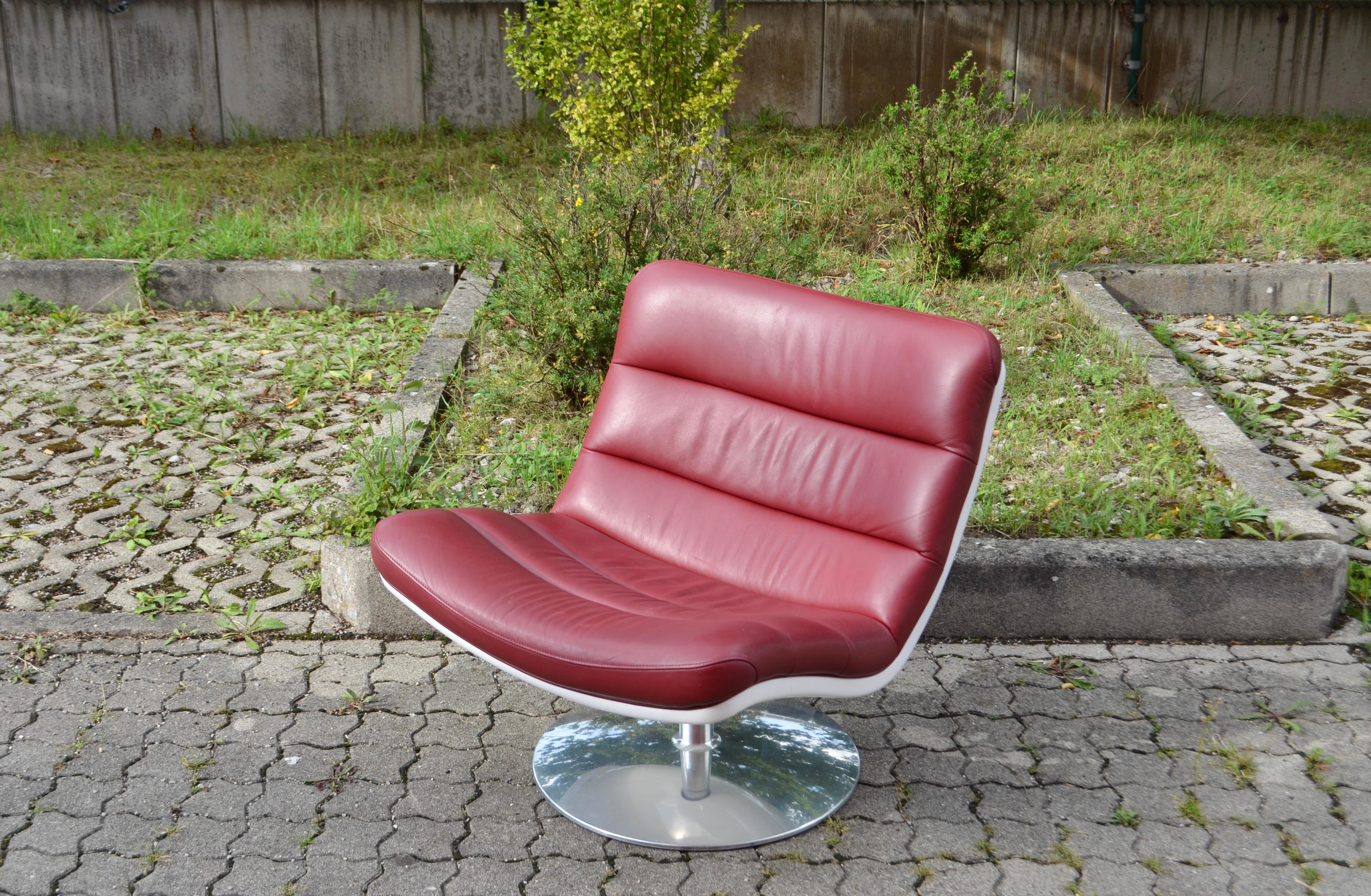 Fauteuil pivotant Artifort Geoffrey Harcourt F 975 en vente 2