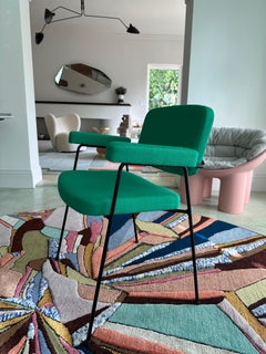 Artifort  Green Moulin Armchair by Pierre Paulin in STOCK