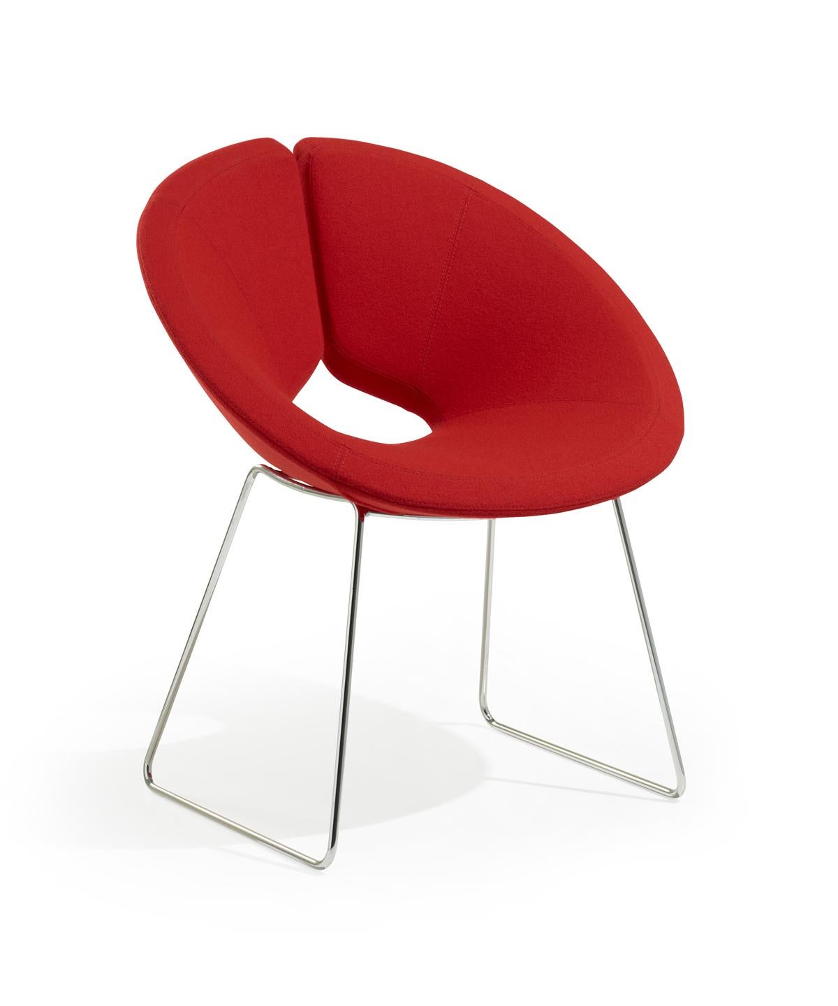 Moderne Artifort - Chaise Little Apollo rouge, par Patrick Norguet en vente