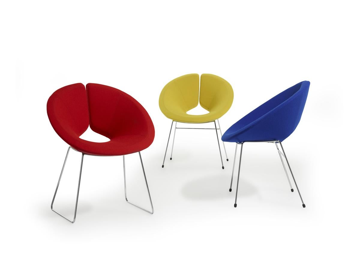 Textile Artifort - Chaise Little Apollo rouge, par Patrick Norguet en vente