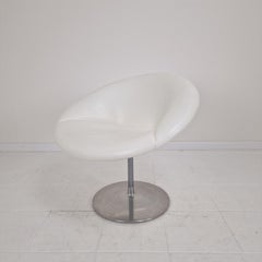 Artifort Little Globe Chair by Pierre Paulin in Leather, 1980's