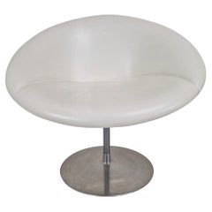 Artifort Little Globe Chair by Pierre Paulin in Leather, 1980's