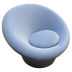 Artifort Mushroom Velvet Lounge Chair by Pierre Paulin in STOCK