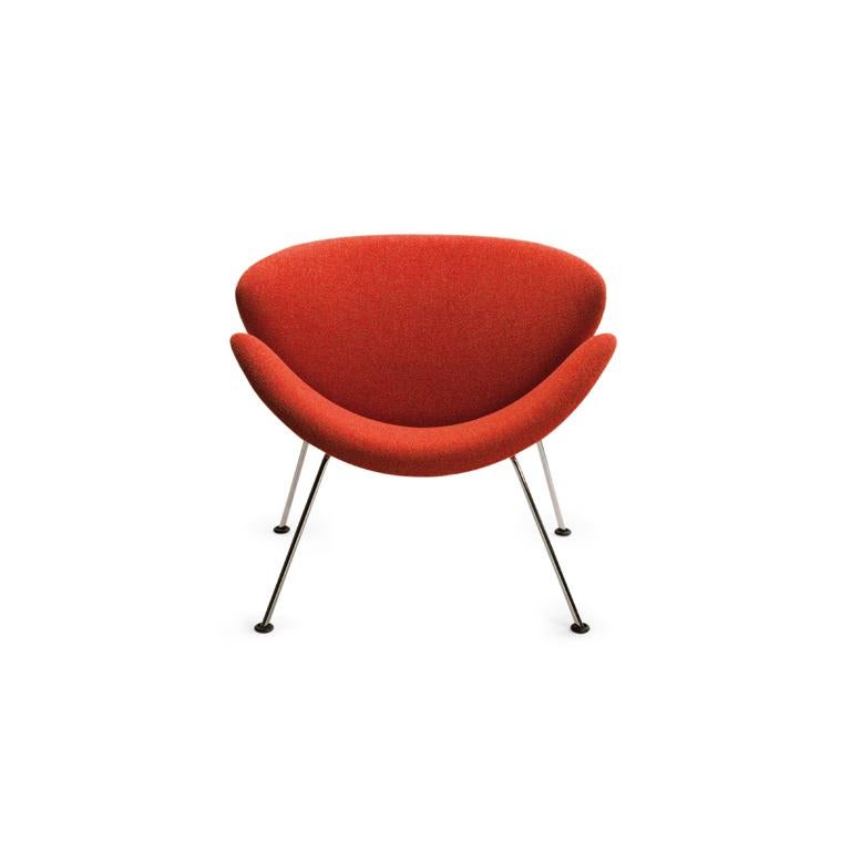 pierre paulin orange slice chair