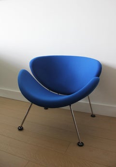 Artifort Orange Slice Blue Junior Chair by Pierre Paulin