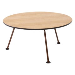 Table basse haute Artifort Orange Slice en chêne de Pierre Paulin