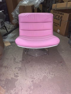 NEW Artifort Pink F978 Lounge Chair designed by Geoffrey D. Harcourt  in STOCK