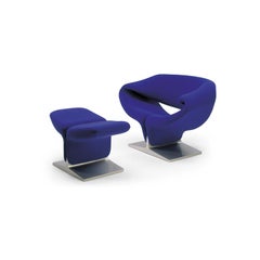 Customizable Artifort Ribbon Lounge Chair  by Pierre Paulin