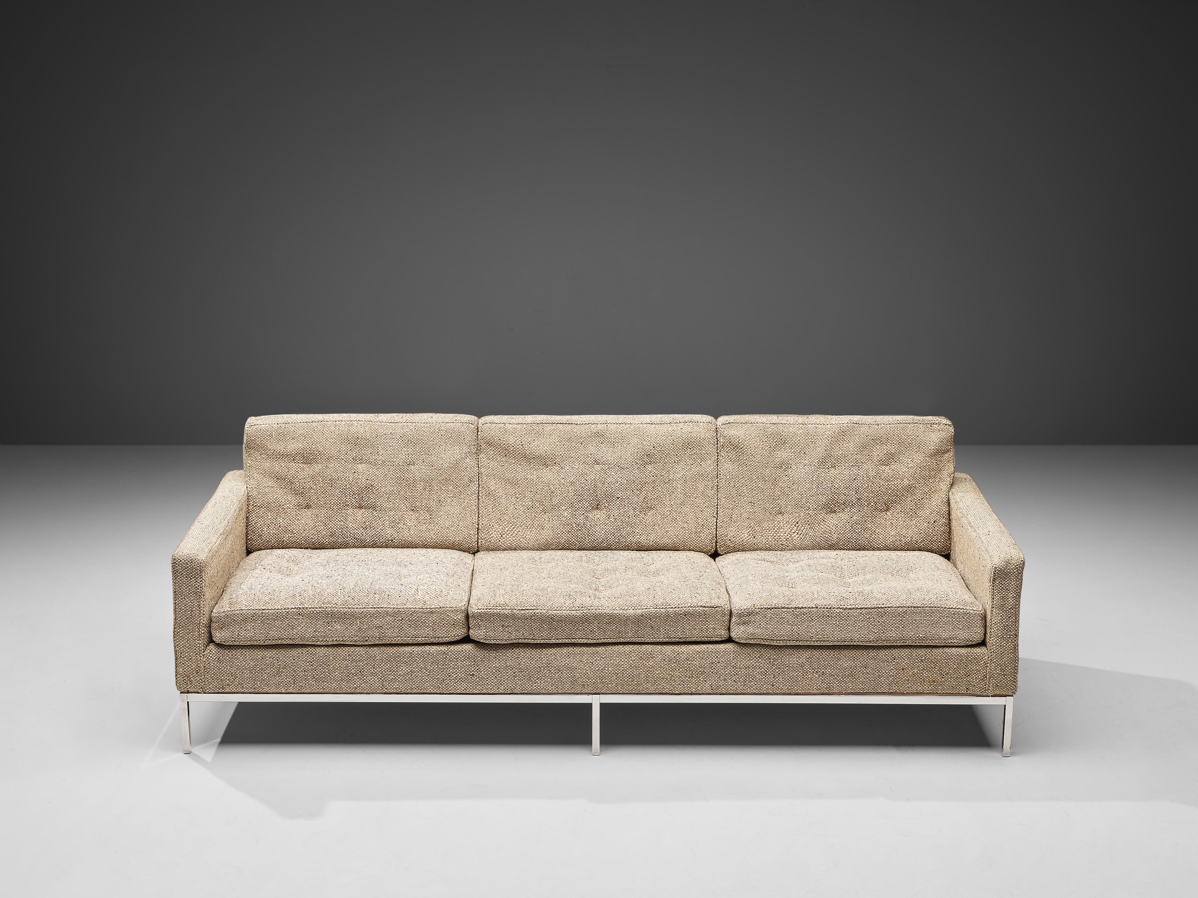 Artifort Sofa in Beige Wool  In Good Condition For Sale In Waalwijk, NL