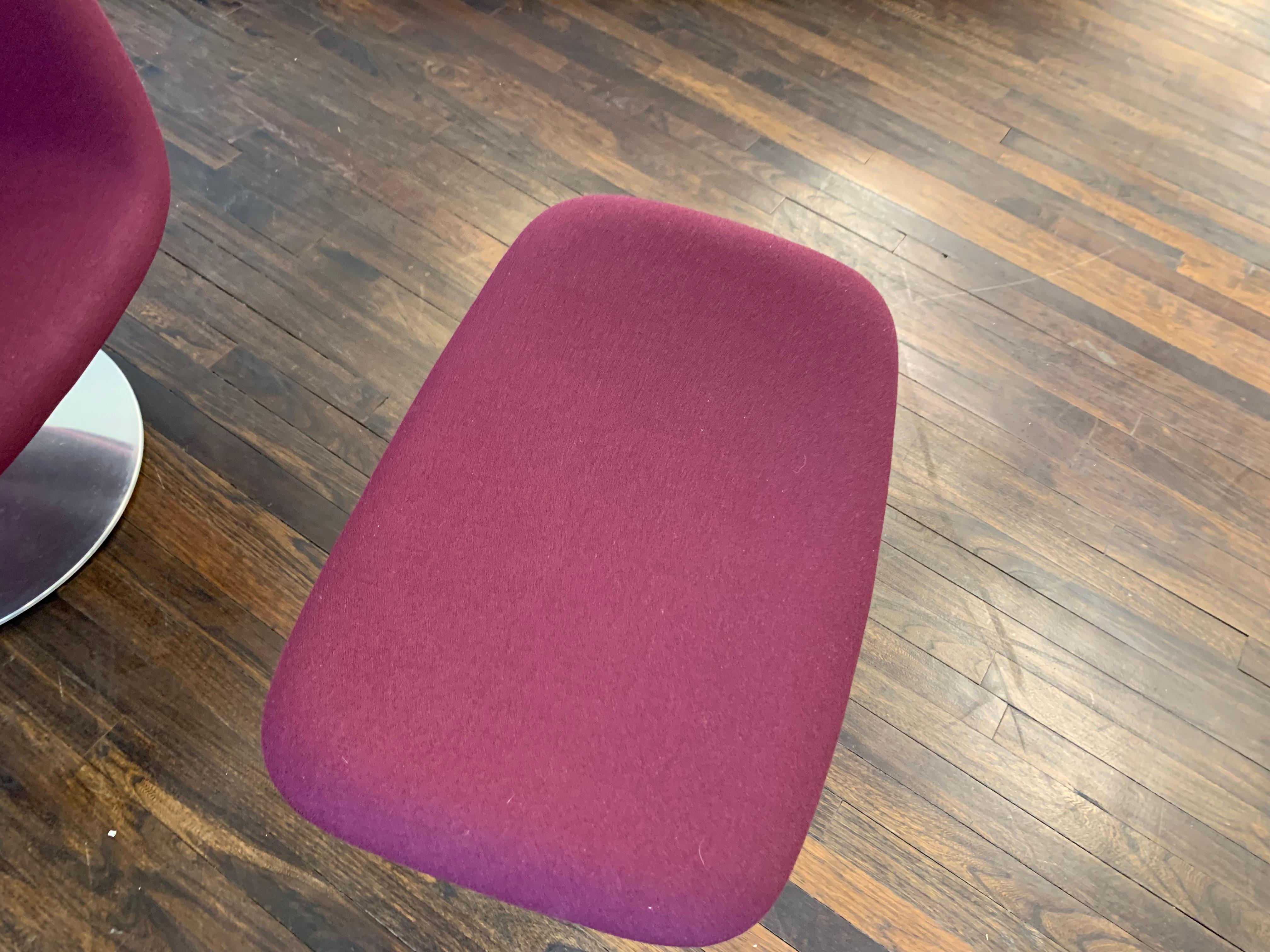 Fabric Artifort Swivel Tulip Lounge with Ottoman by Pierre Paulin