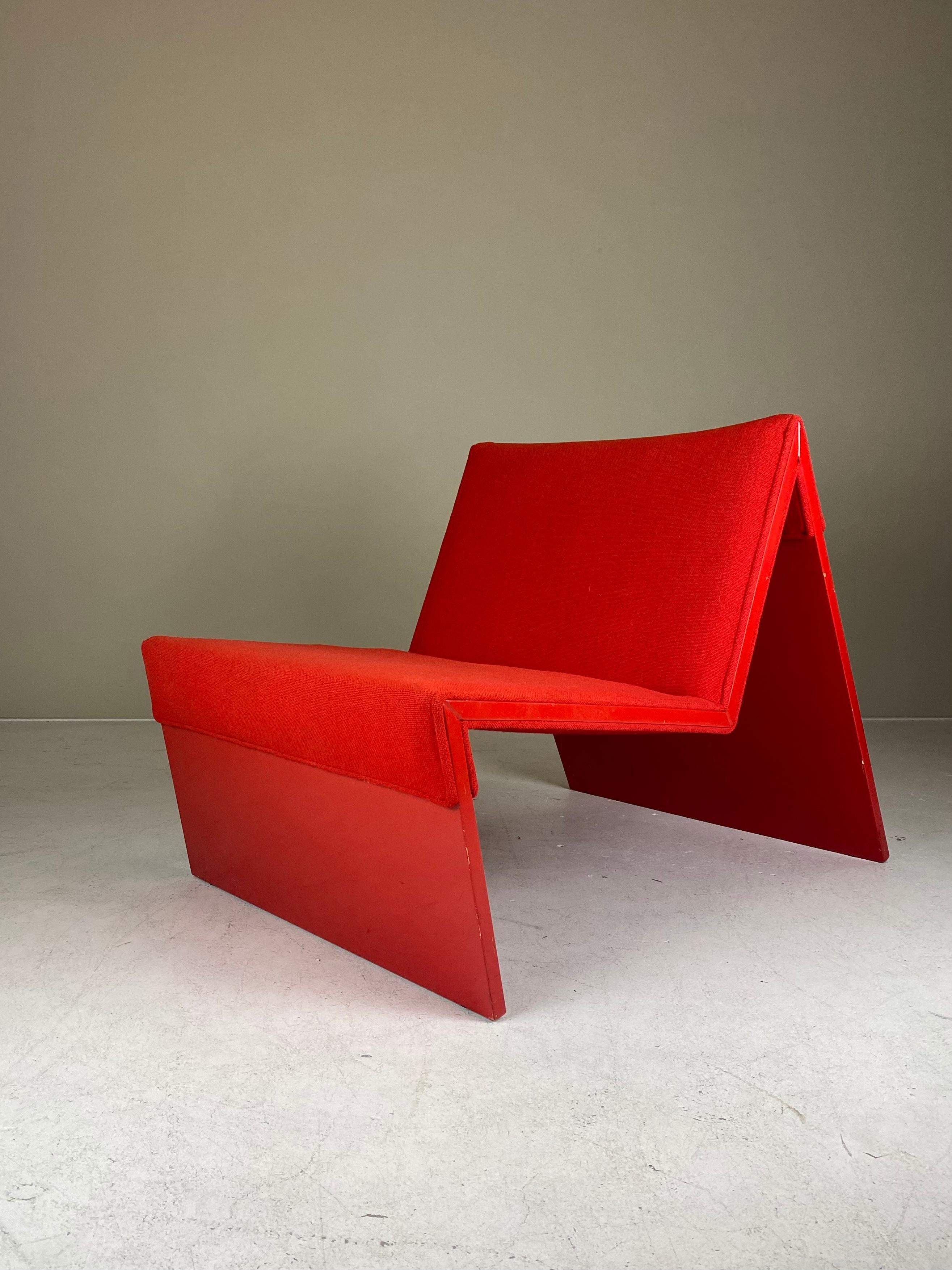 Dutch Artifort/ ‘t Spectrum SZ10 ’M-Chair’ by Ebbing, Haas & Schudel, 1980s For Sale