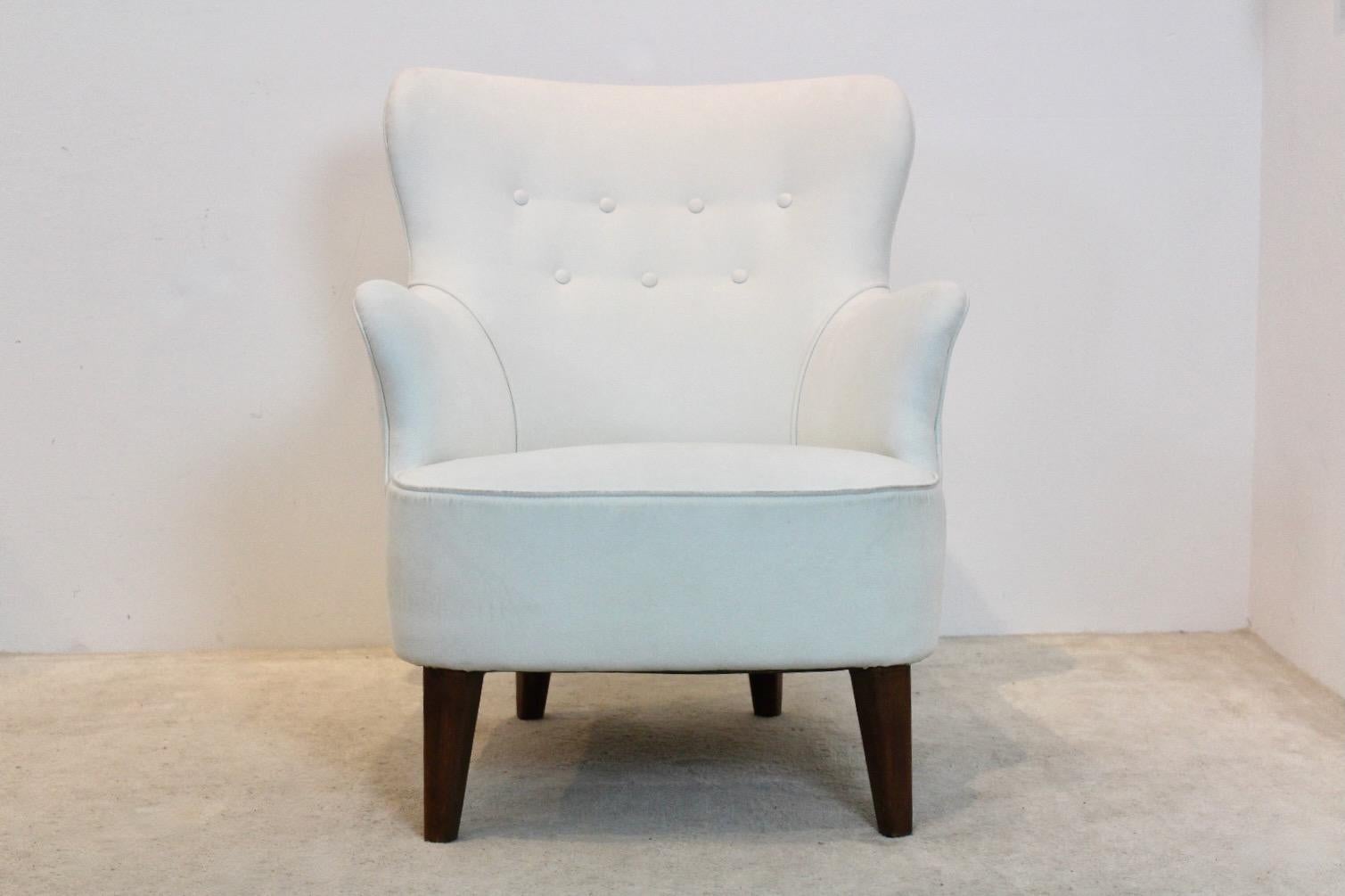 Mid-Century Modern Artifort Theo Ruth Cocktail 'Lady' Chair, Netherlands, 1950s For Sale