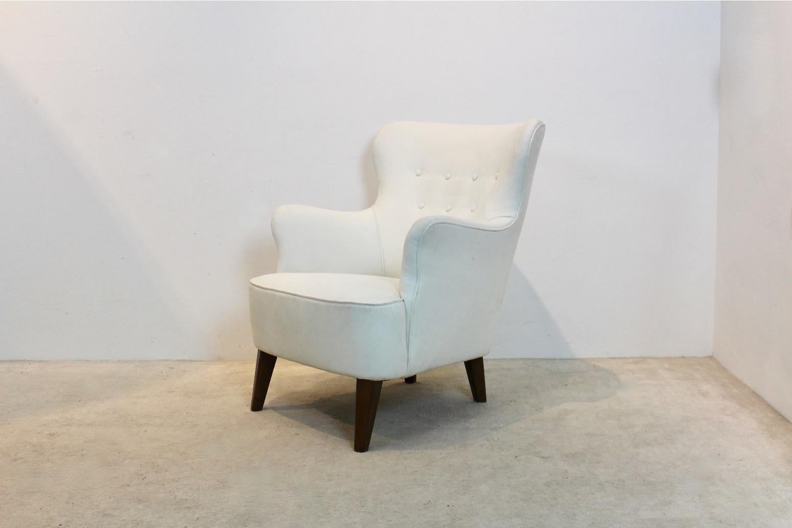 Upholstery Artifort Theo Ruth Cocktail 'Lady' Chair, Netherlands, 1950s For Sale