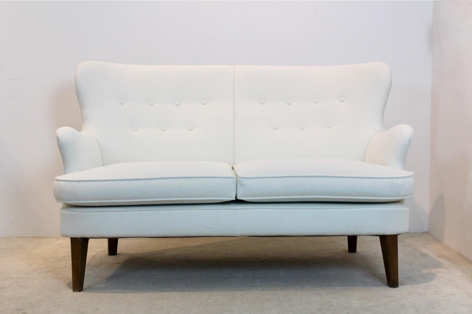 Artifort Theo Ruth, Cocktail-Sofa, Niederlande, 1950er-Jahre im Angebot 9